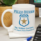 Personalized Police Officer Coffee Mug